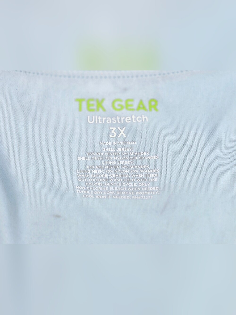 Tek Gear Ultrastretch Front Zip Racerback Sports Bra Bundle â Gym Plus Size 3X - Picture 11 of 17
